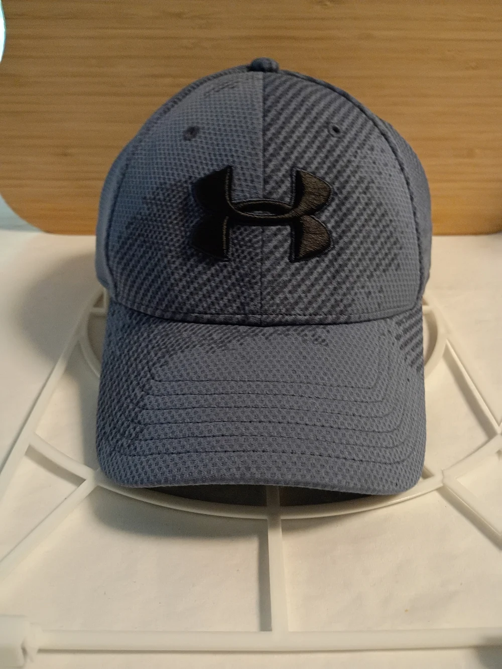 Under Armour Grey Performance Baseball Cap - Black Logo